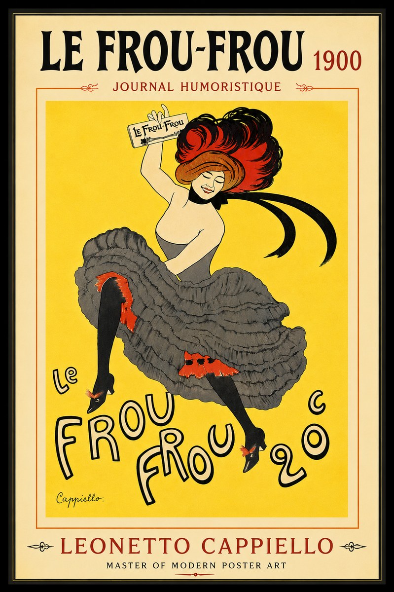 Leonetto Cappiello Le Frou-frou No5 - Affiche