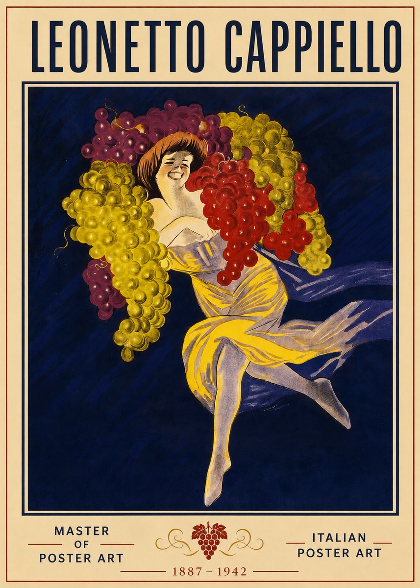 Leonetto Cappiello Master of the Vintage Poster No3 - Affiche
