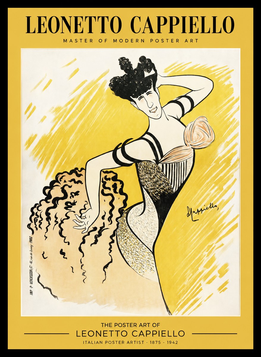 Leonetto Cappiello The Dancer No1 - Affiche