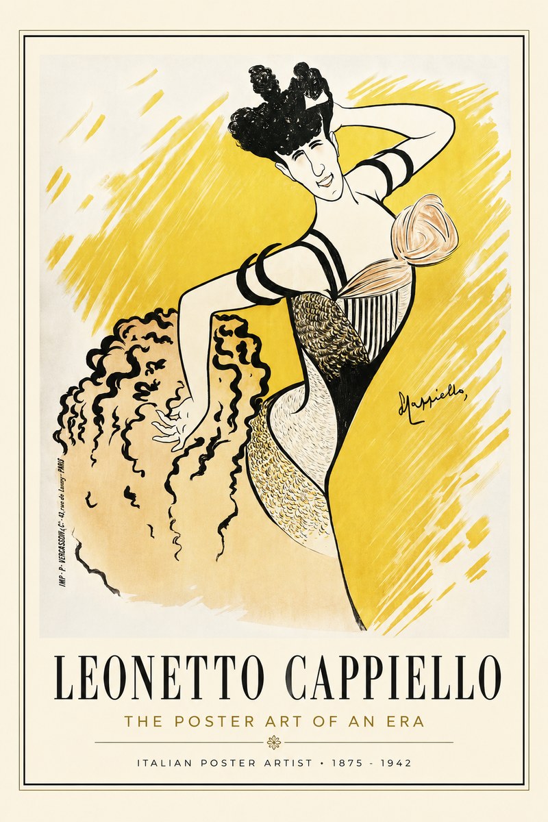 Leonetto Cappiello The Dancer No2 - Affiche