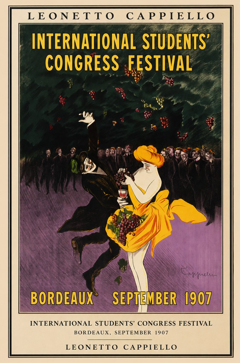 Leonetto Cappiello International Students' Congress Festival No1 - Affiche