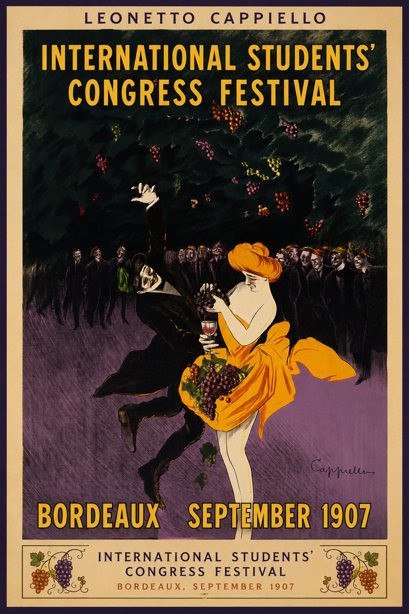 Leonetto Cappiello International Students' Congress Festival No3 - Affiche