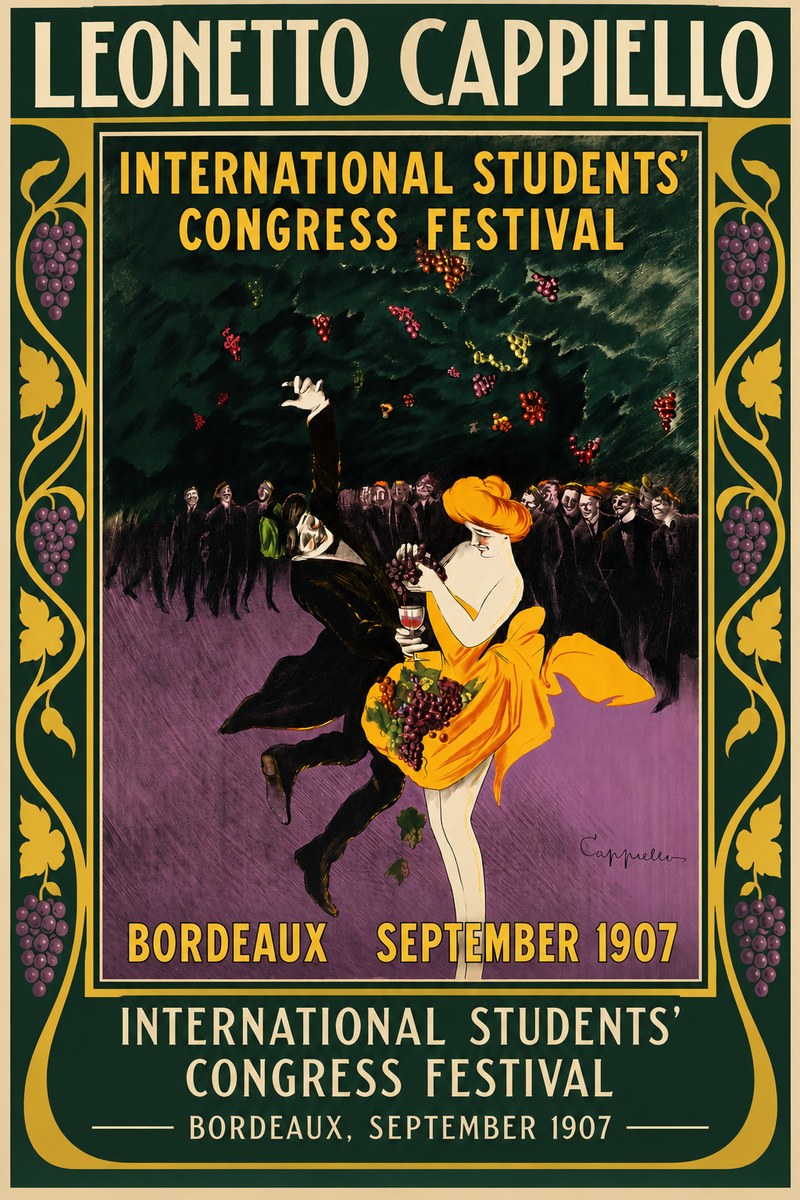 Leonetto Cappiello International Students' Congress Festival No5 - Affiche