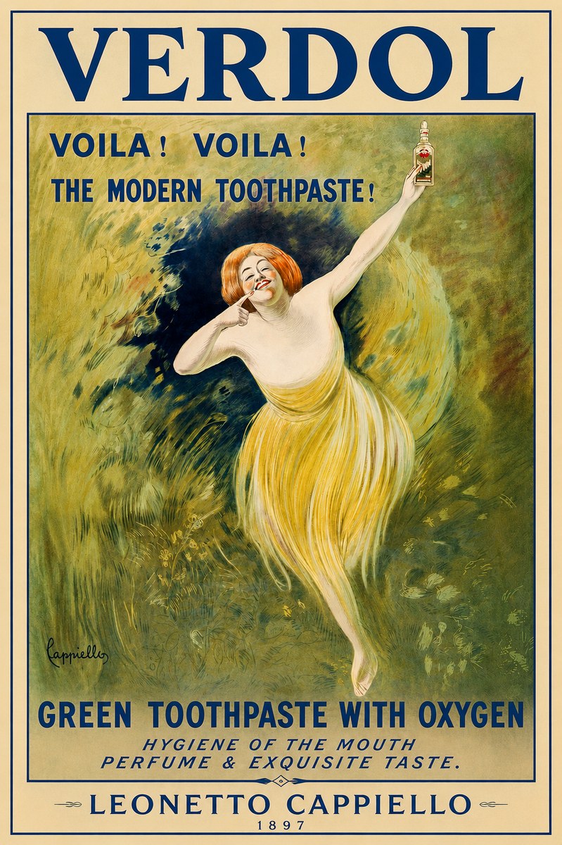 Leonetto Cappiello Verdol No3 - Affiche