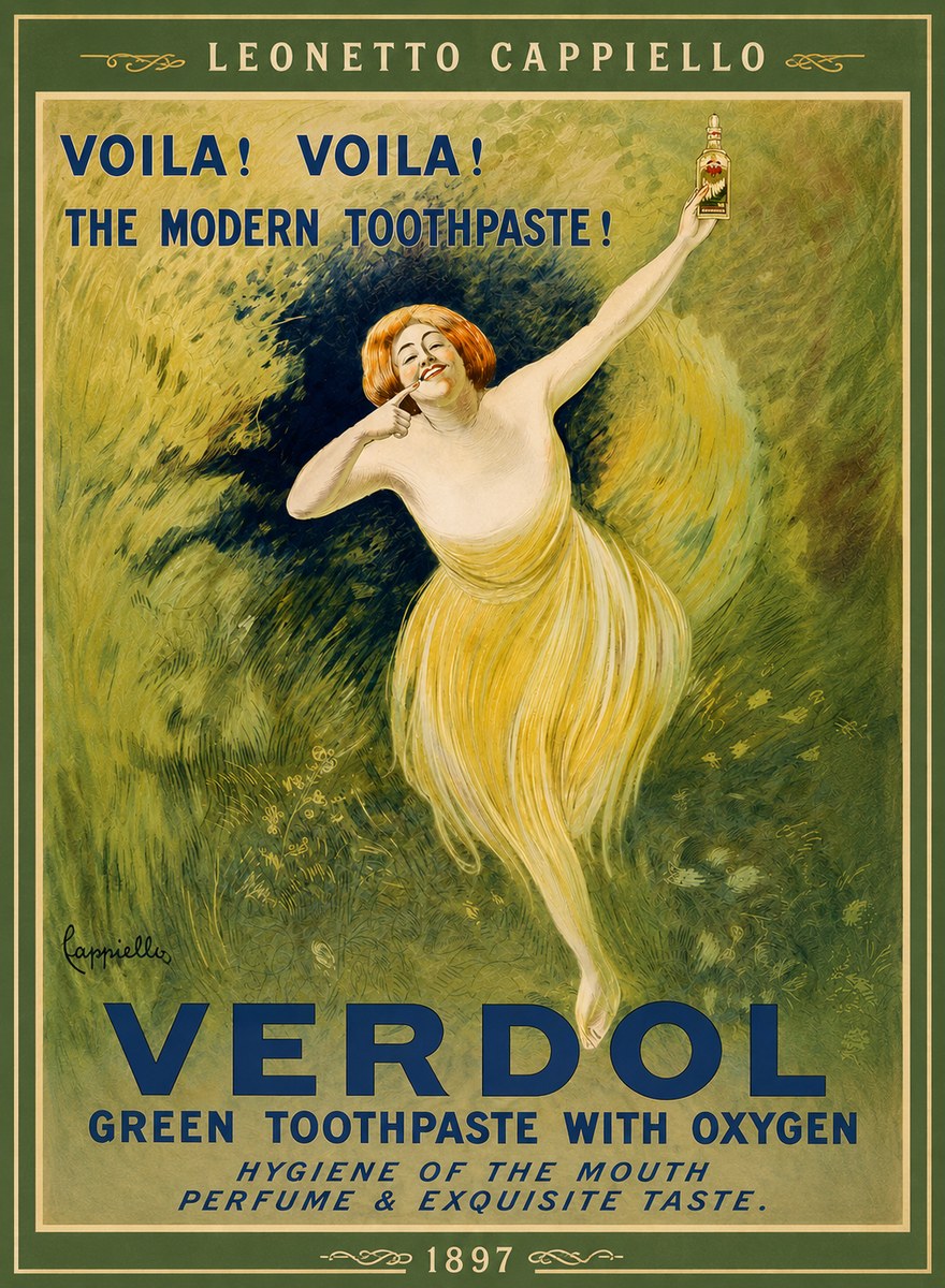 Leonetto Cappiello Verdol No5 - Affiche