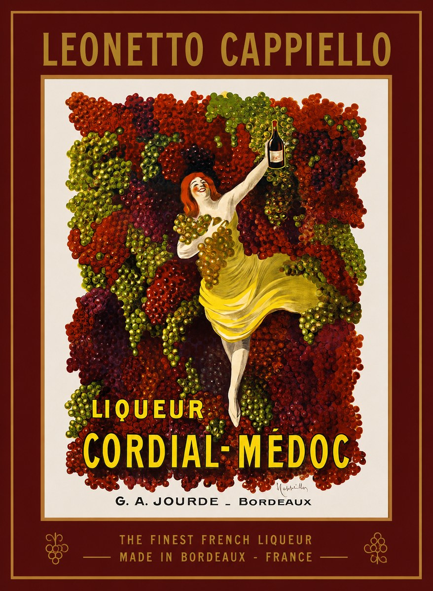 Leonetto Cappiello Liqueur Cordial-médoc No1 - Affiche