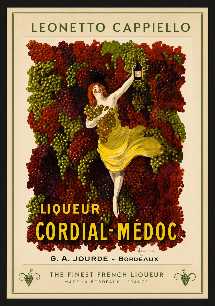 Leonetto Cappiello Liqueur Cordial-médoc No2 - Affiche
