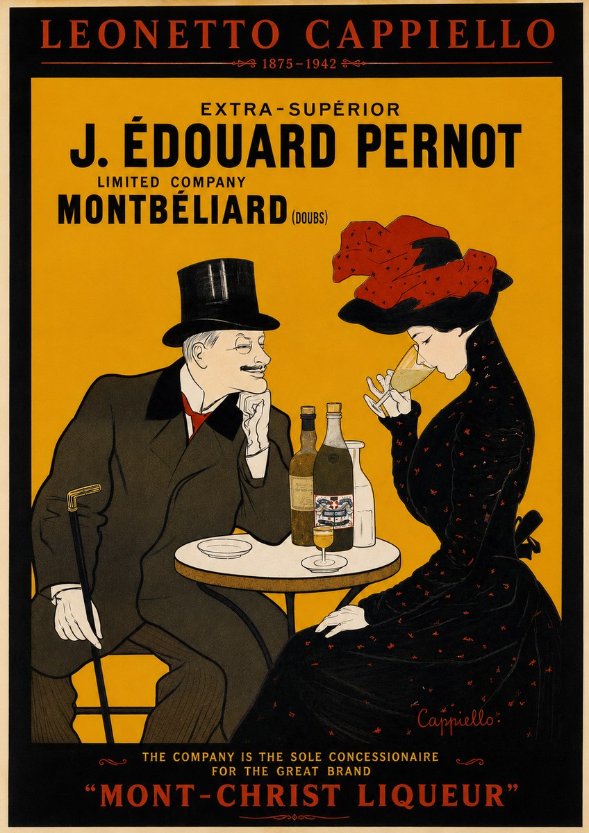 Leonetto Cappiello J. Édouard Pernot No4 - Affiche