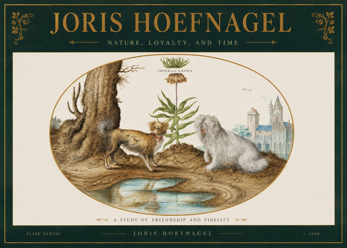 Joris Hoefnagel A Study of Friendship and Fidelity No2 - Affiche