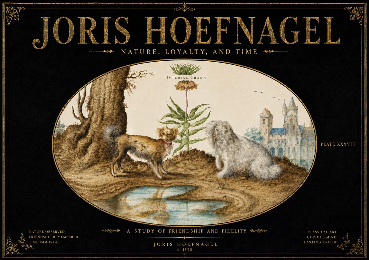 Joris Hoefnagel A Study of Friendship and Fidelity No5 - Affiche