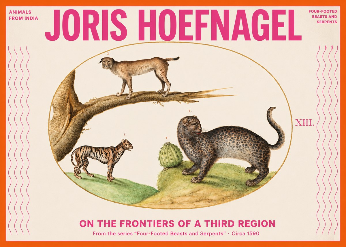 Joris Hoefnagel Four Beasts No3 - Affiche