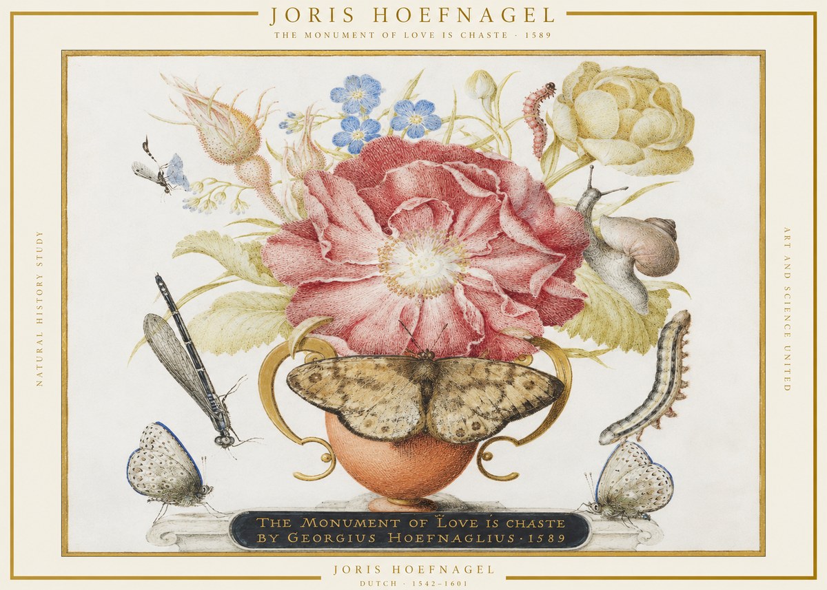 Joris Hoefnagel Monument of Love No3 - Affiche