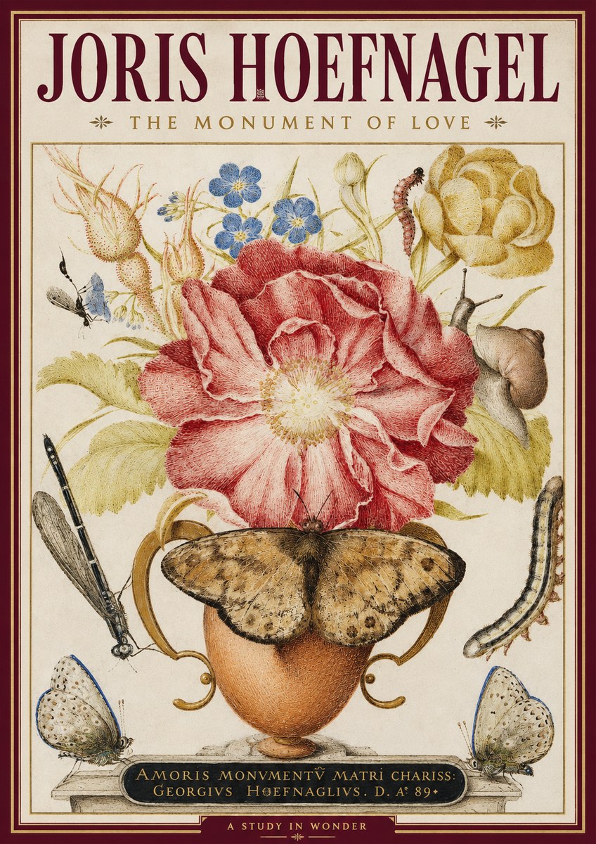 Joris Hoefnagel Monument of Love No5 - Affiche