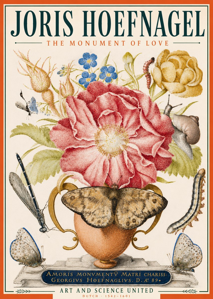 Joris Hoefnagel Monument of Love No6 - Affiche