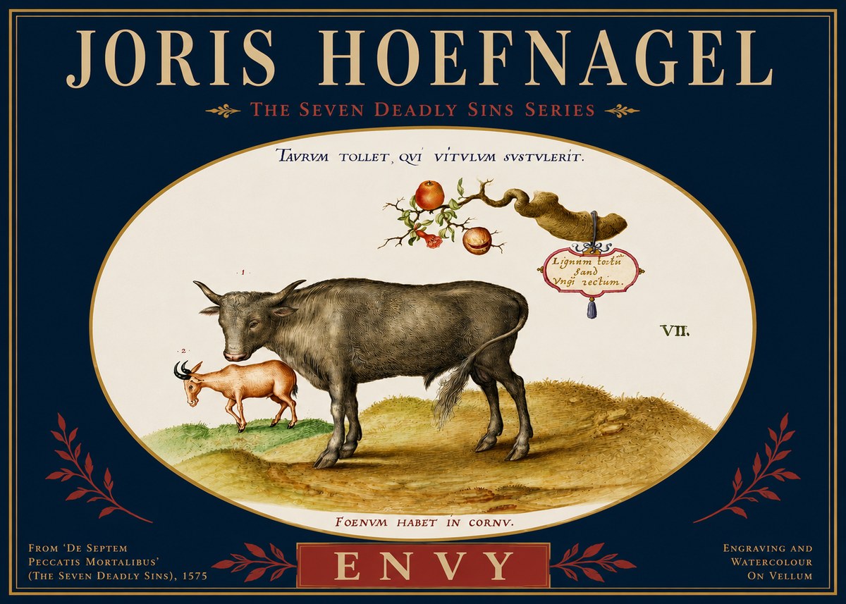 Joris Hoefnagel Envy No4 - Affiche