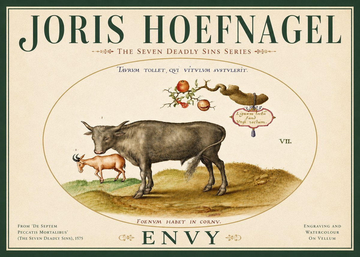 Joris Hoefnagel Envy No5 - Affiche