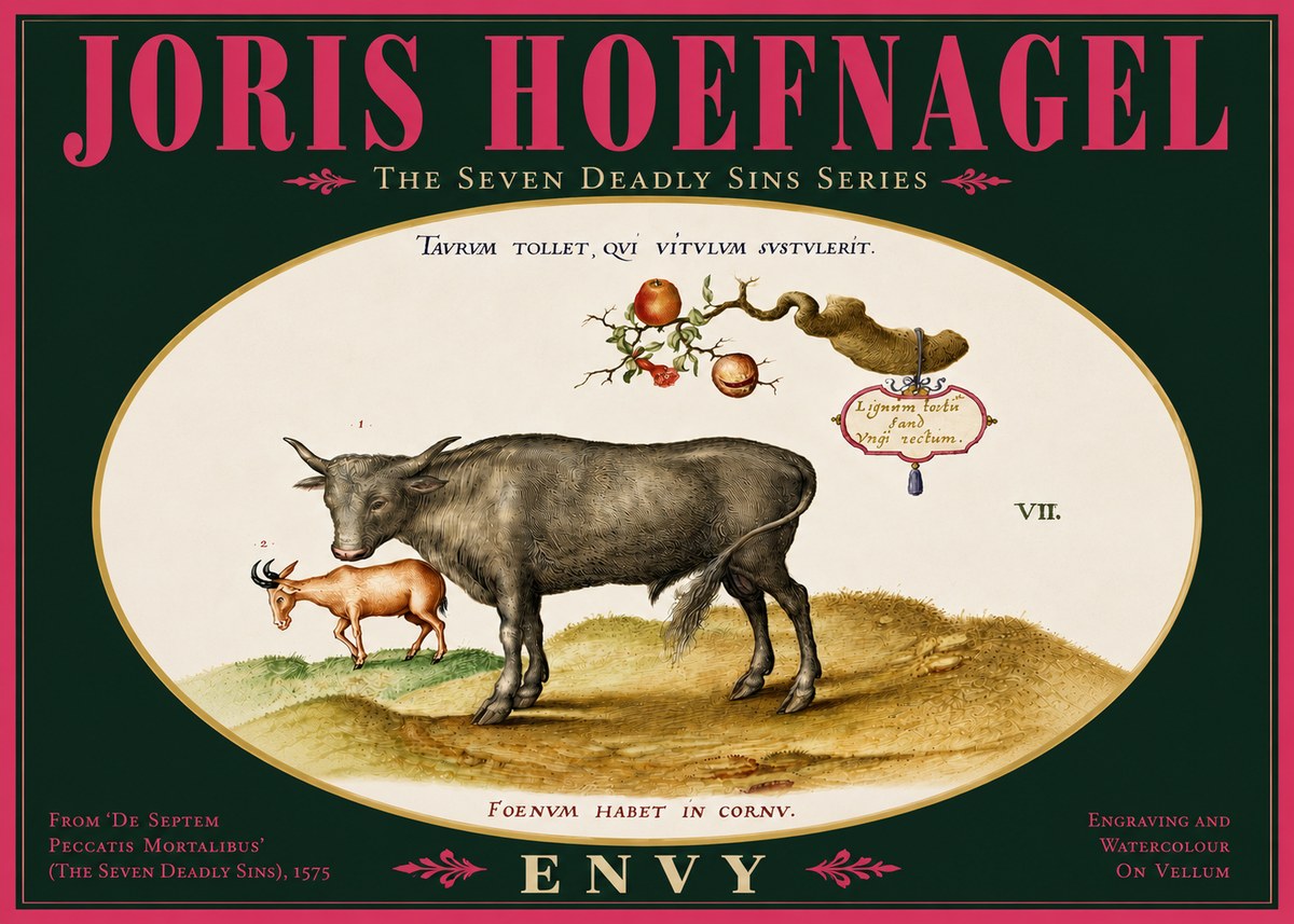 Joris Hoefnagel Envy No6 - Affiche