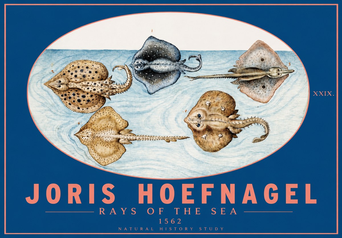 Joris Hoefnagel Rays of the Sea No2 - Affiche