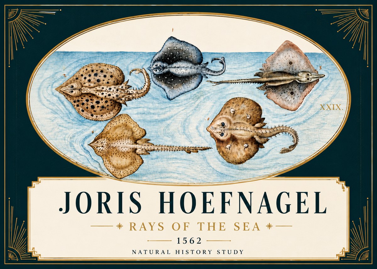 Joris Hoefnagel Rays of the Sea No6 - Affiche