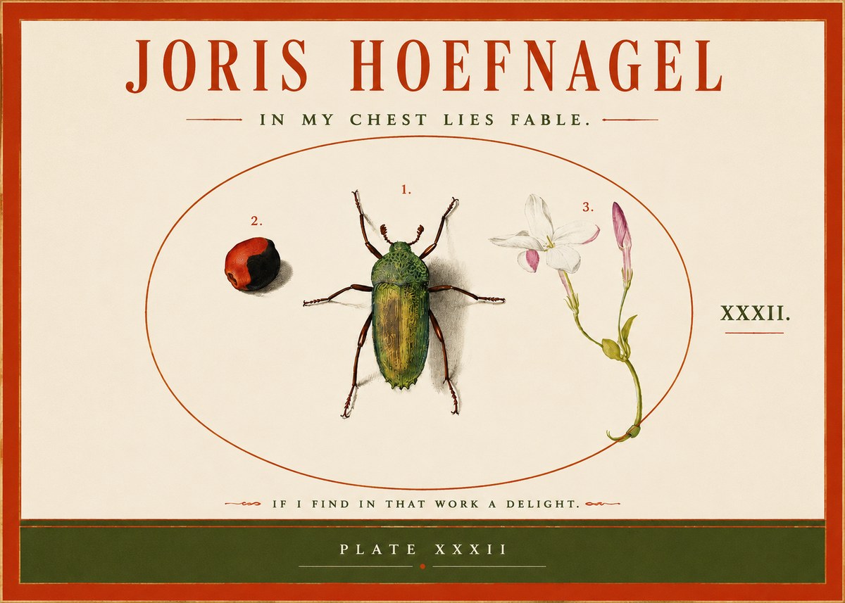 Joris Hoefnagel In My Chest Lies Fable No2 - Affiche