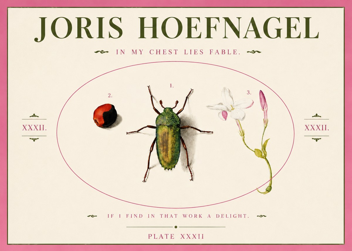 Joris Hoefnagel In My Chest Lies Fable No3 - Affiche