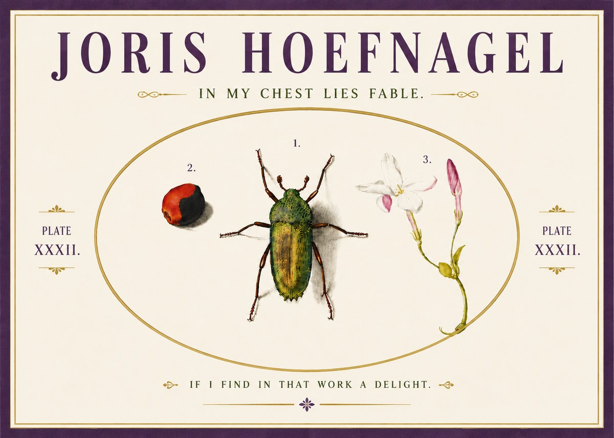 Joris Hoefnagel In My Chest Lies Fable No6 - Affiche