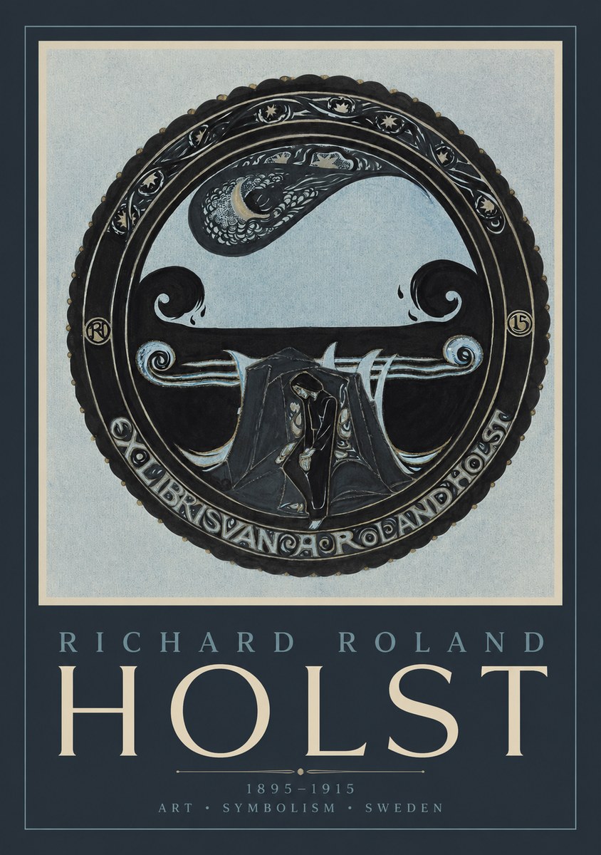 Richard Roland Holst St. Brisvane and the Sea No2 - Affiche