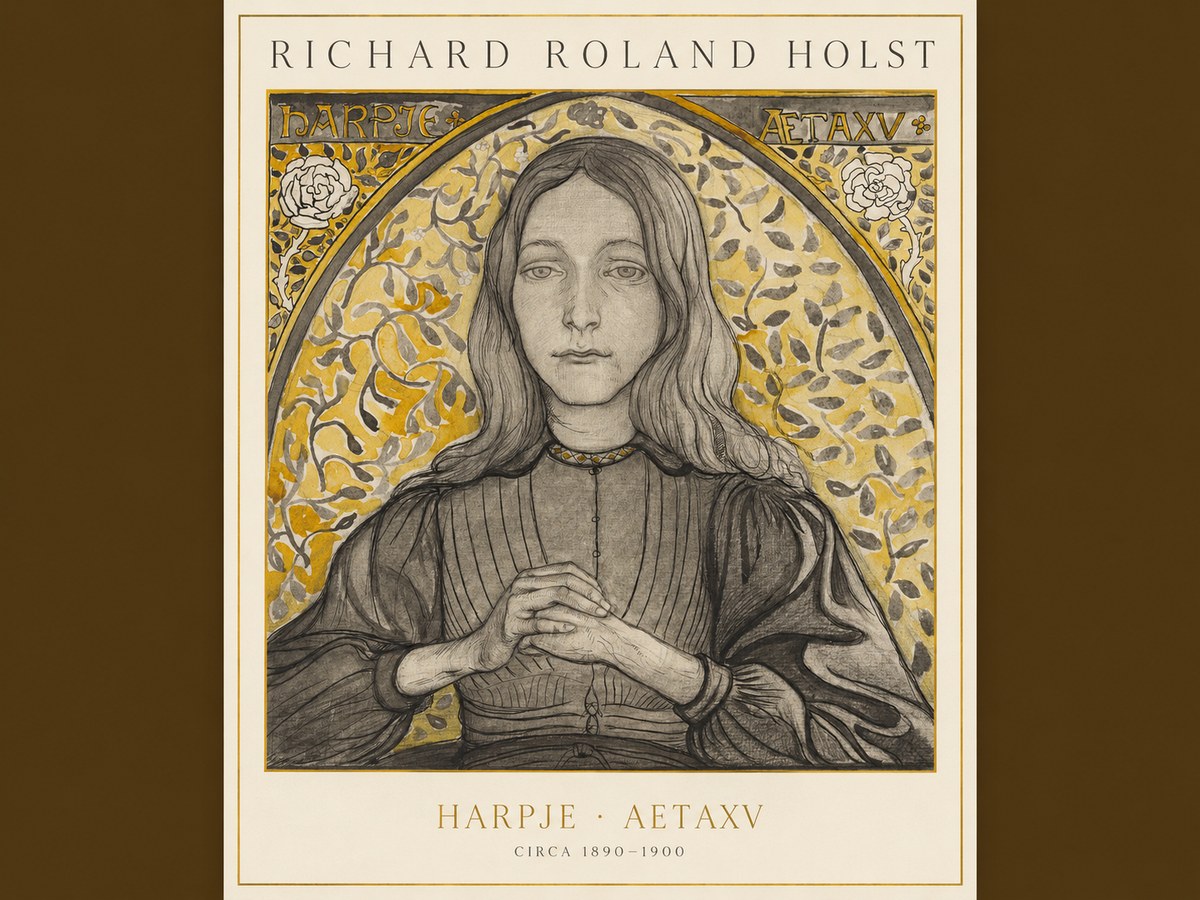 Richard Roland Holst Harpje · Aetaxv No1 - Affiche