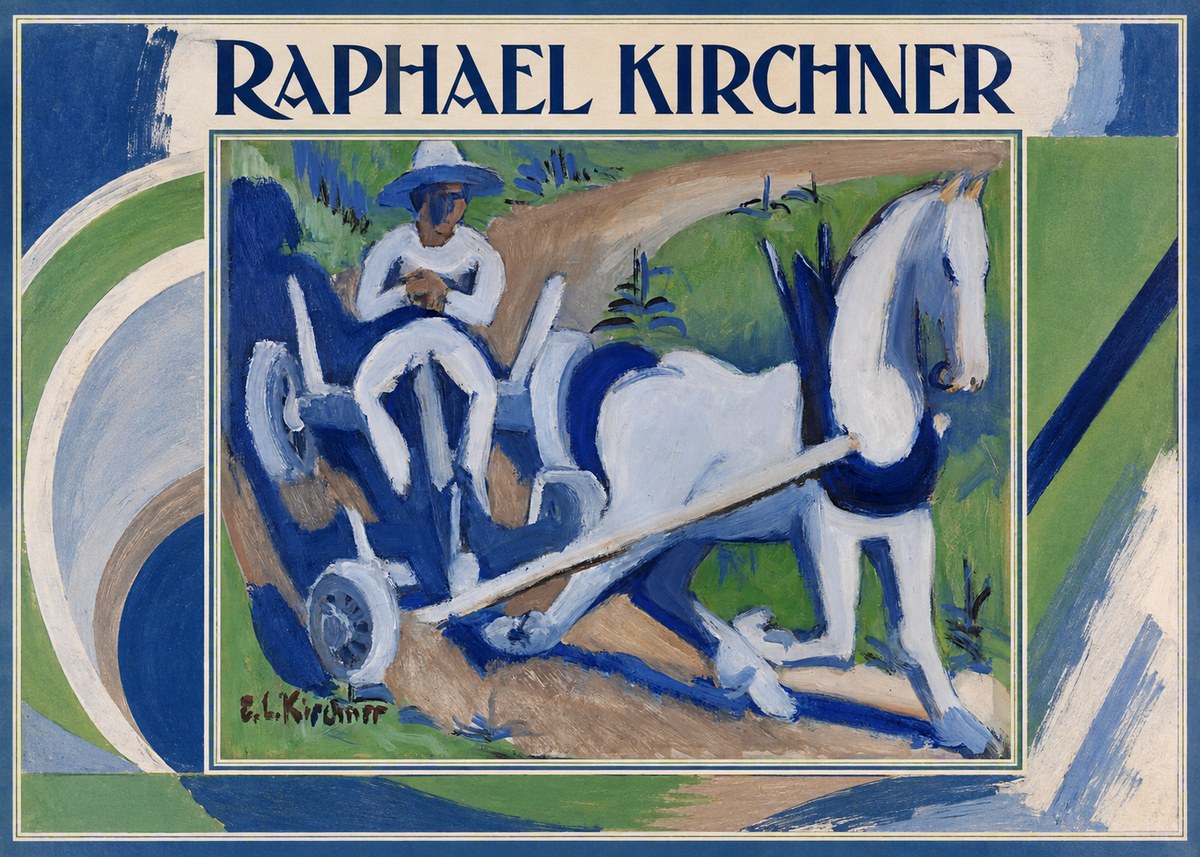 Raphael Kirchner Horse and Cart No1 - Affiche