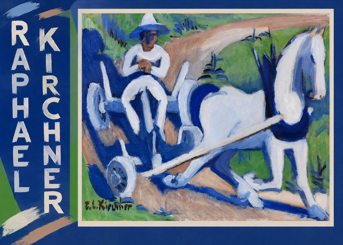 Raphael Kirchner Horse and Cart No3 - Affiche