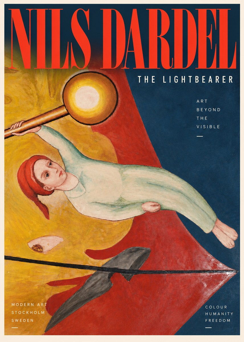 Nils Dardel The Lightbearer No2 - Affiche