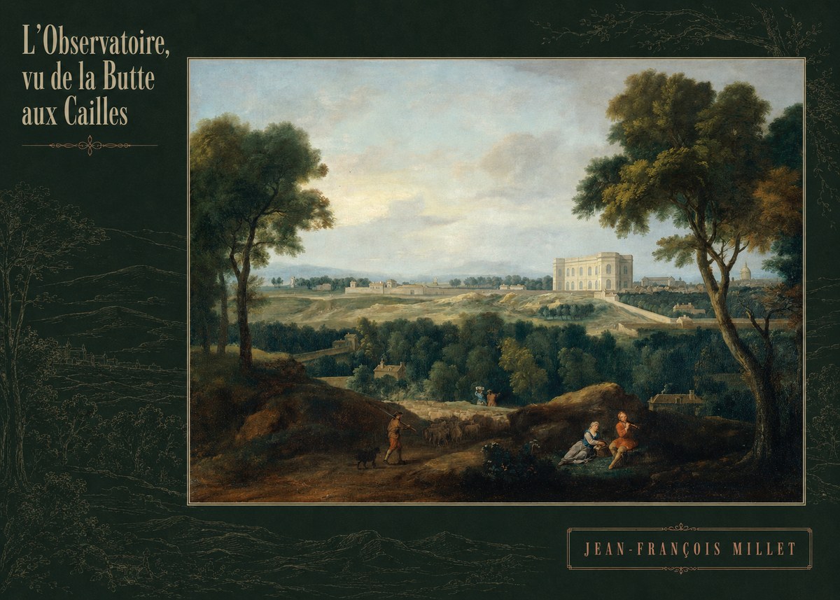 Jean-François Millet L'observatoire, Vu De La Butte Aux Cailles No6 - Affiche