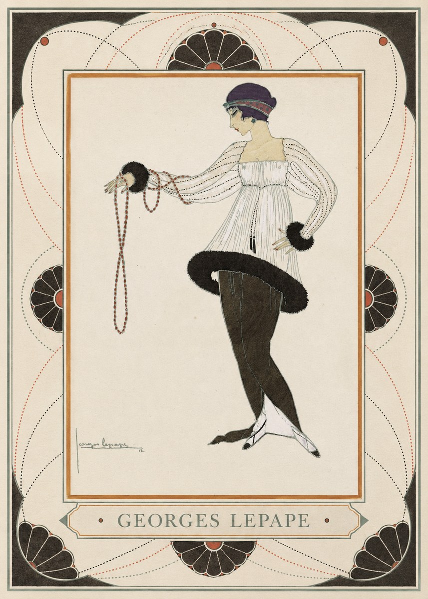 Georges Lepape Georges Lepape No5 - Affiche
