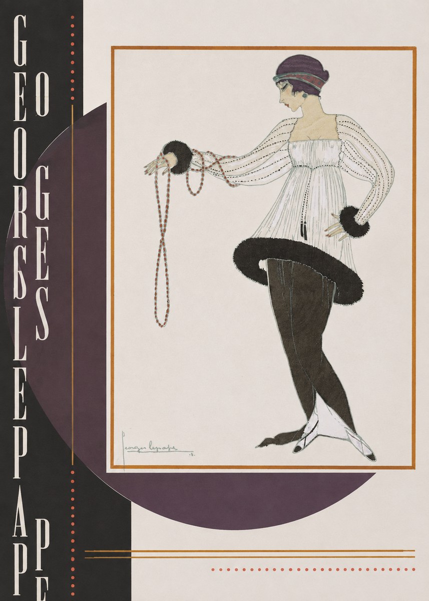 Georges Lepape Georges Lepape No6 - Affiche
