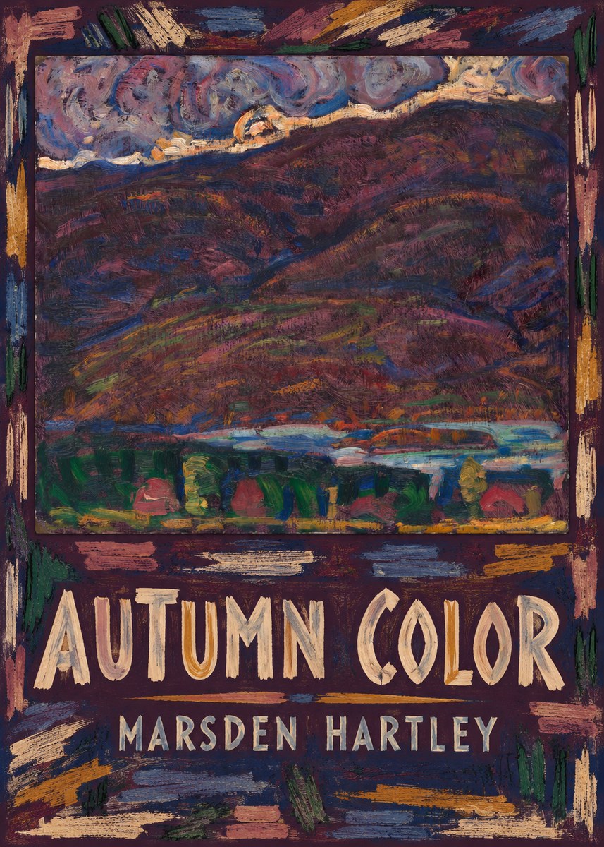 Marsden Hartley Autumn Color No5 - Affiche