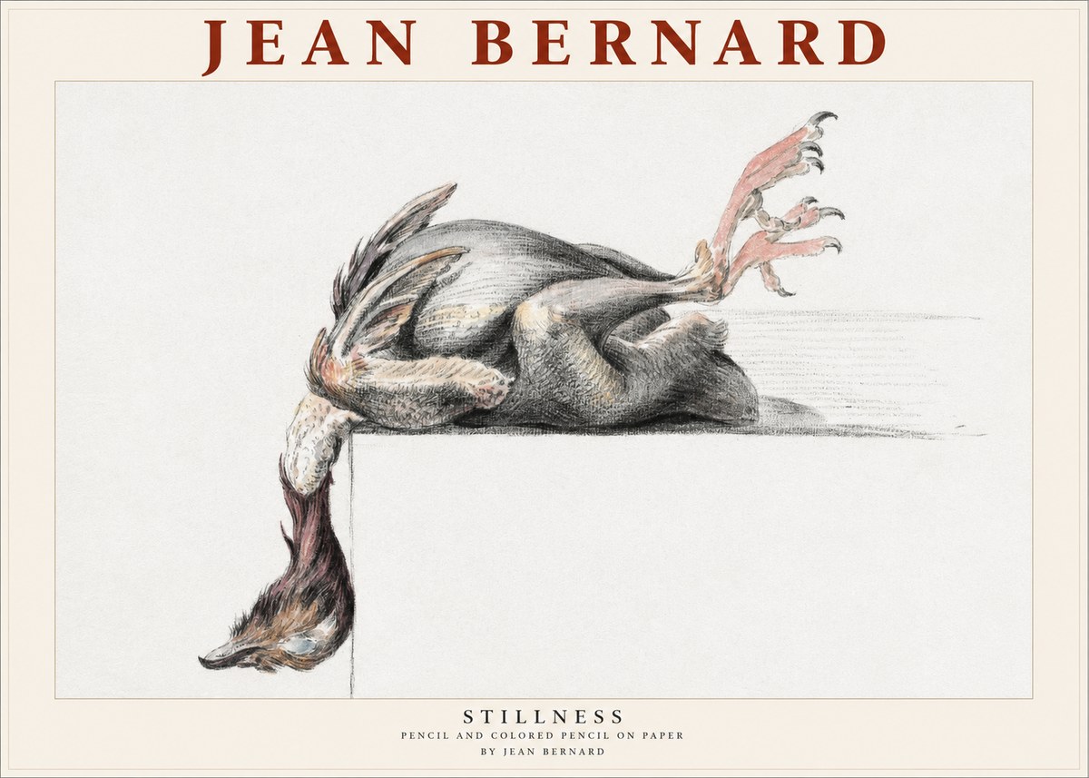 Jean Bernard Stillness No1 - Affiche