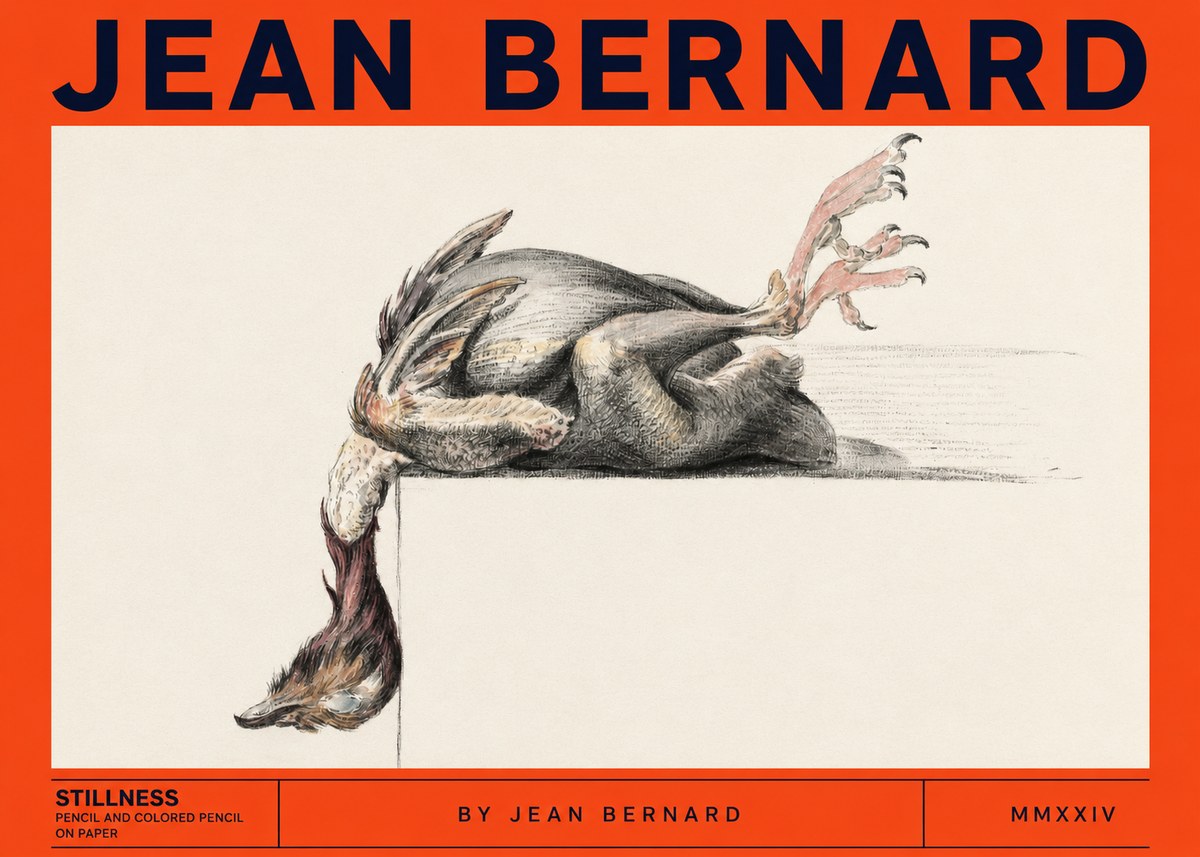 Jean Bernard Stillness No2 - Affiche