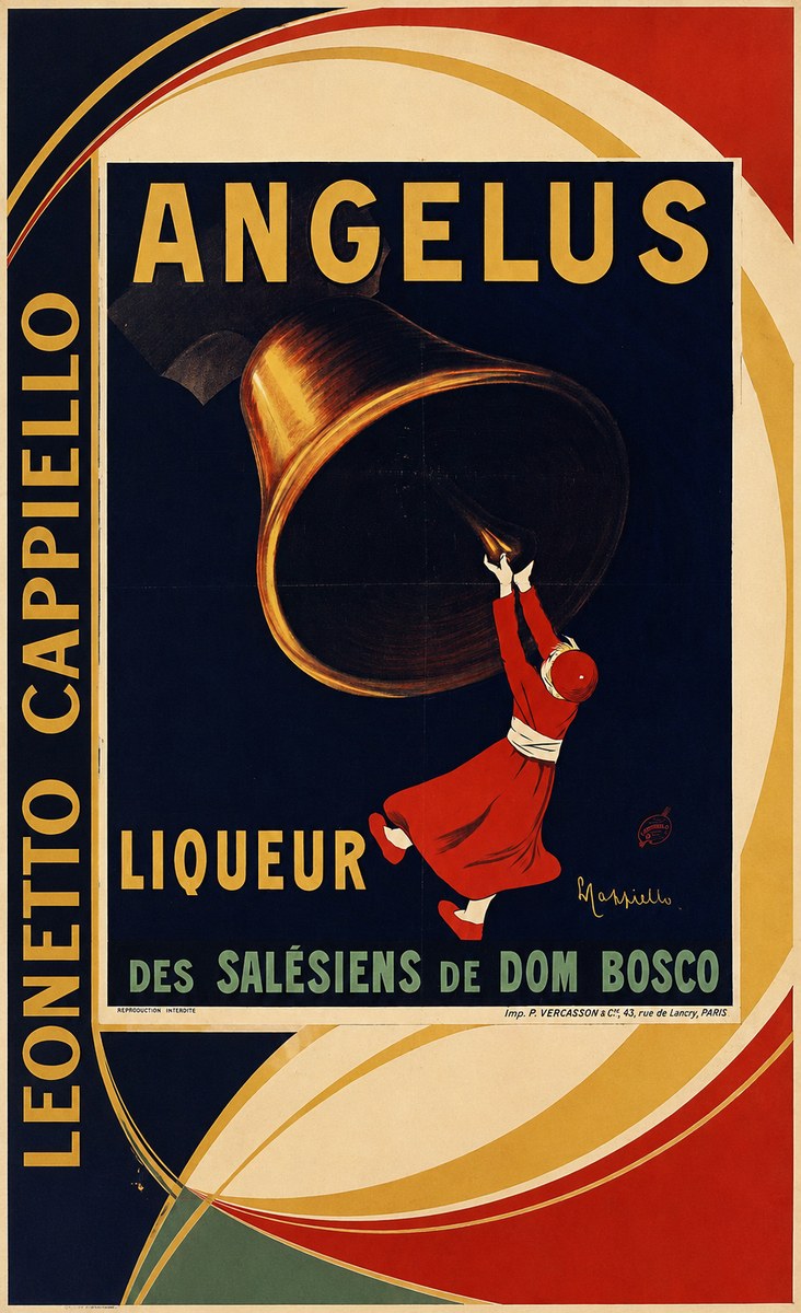 Leonetto Cappiello Angelus Liqueur No2 - Affiche
