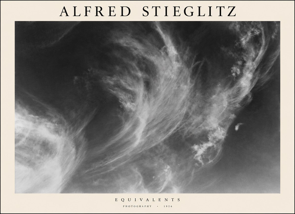 Alfred Stieglitz Equivalents I No1 - Affiche
