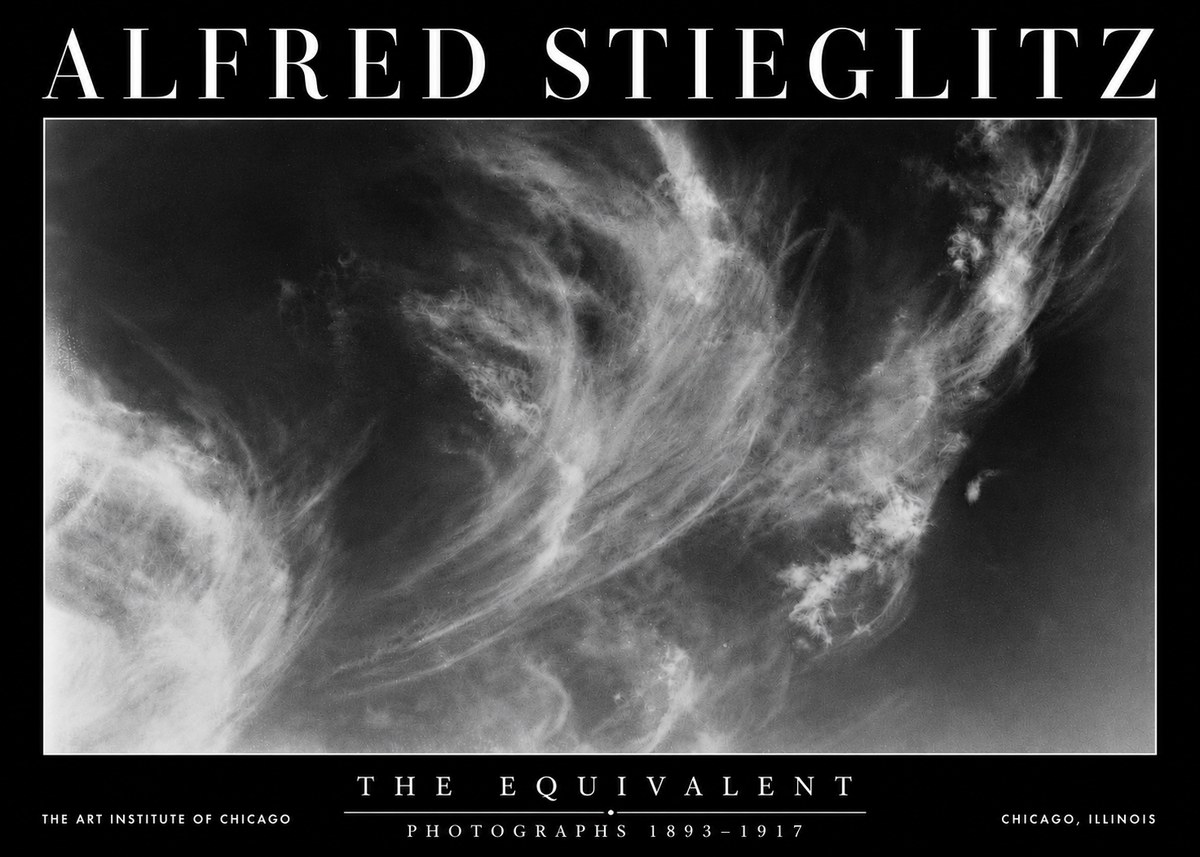 Alfred Stieglitz Equivalents I No6 - Affiche