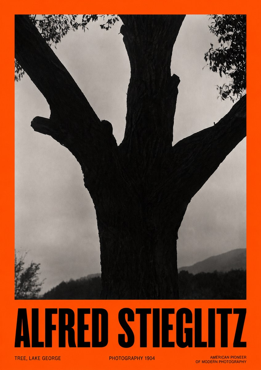 Alfred Stieglitz Tree - Lake George, 1921 No6 - Affiche