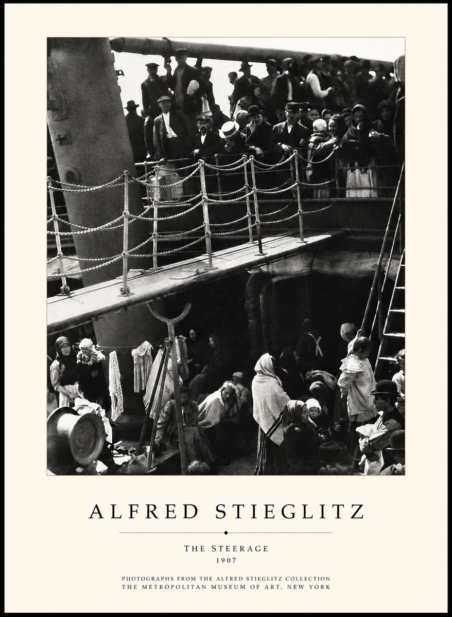 Alfred Stieglitz The Steerage – 1907 No5 - Affiche