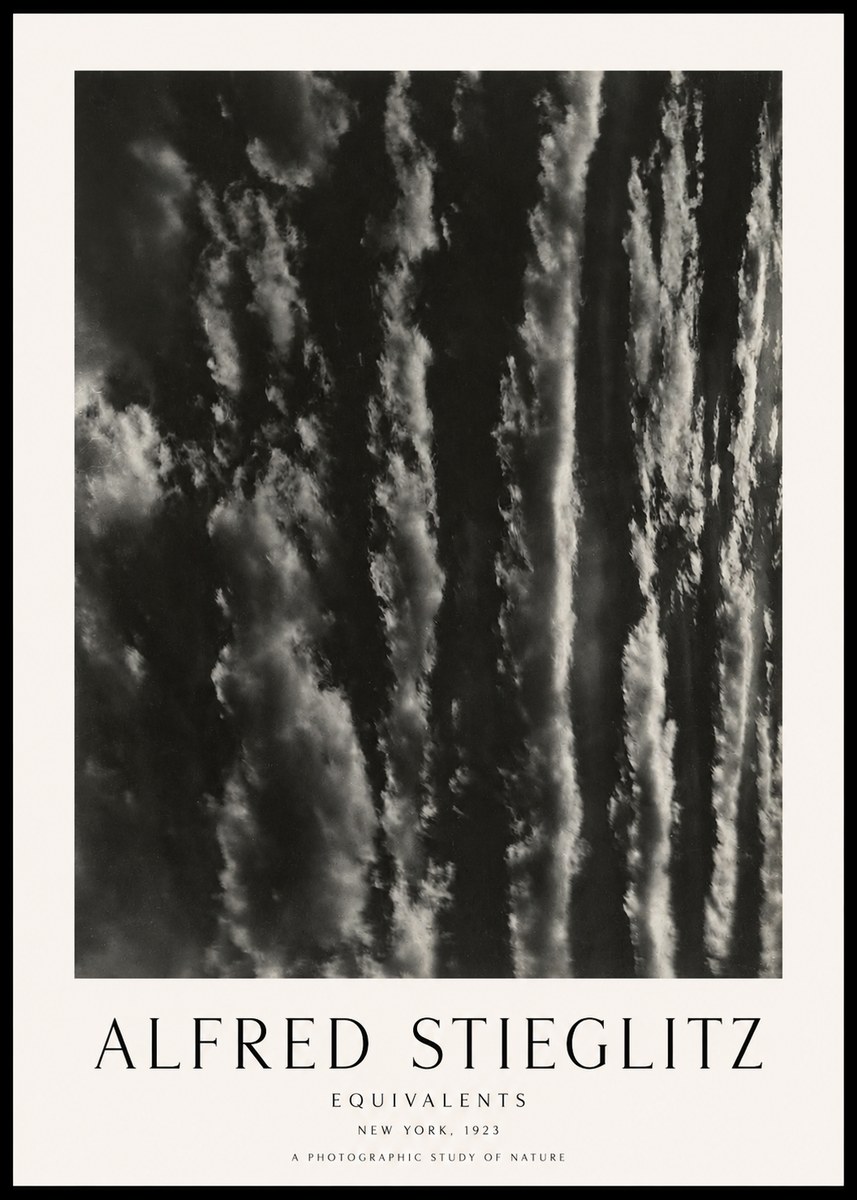Alfred Stieglitz Equivalent I No2 - Affiche