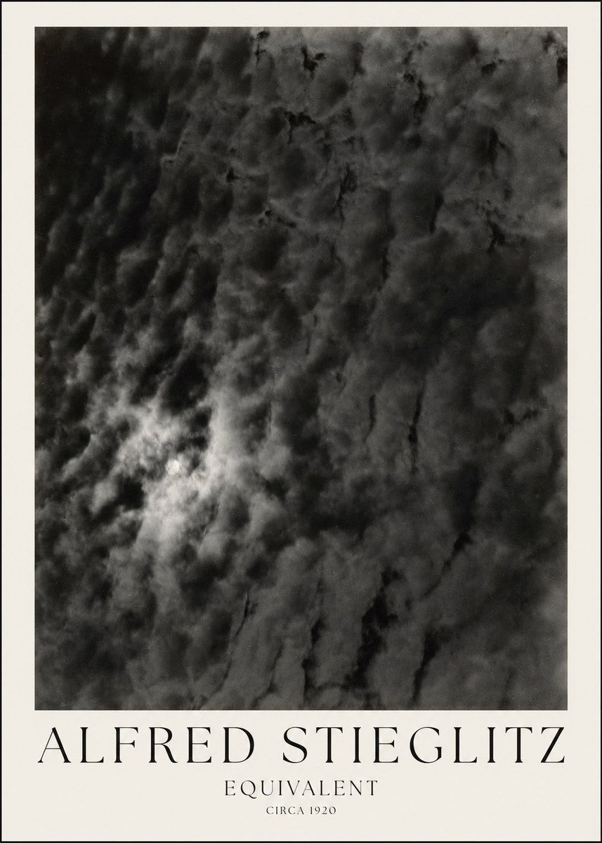 Alfred Stieglitz Equivalent II No1 - Affiche