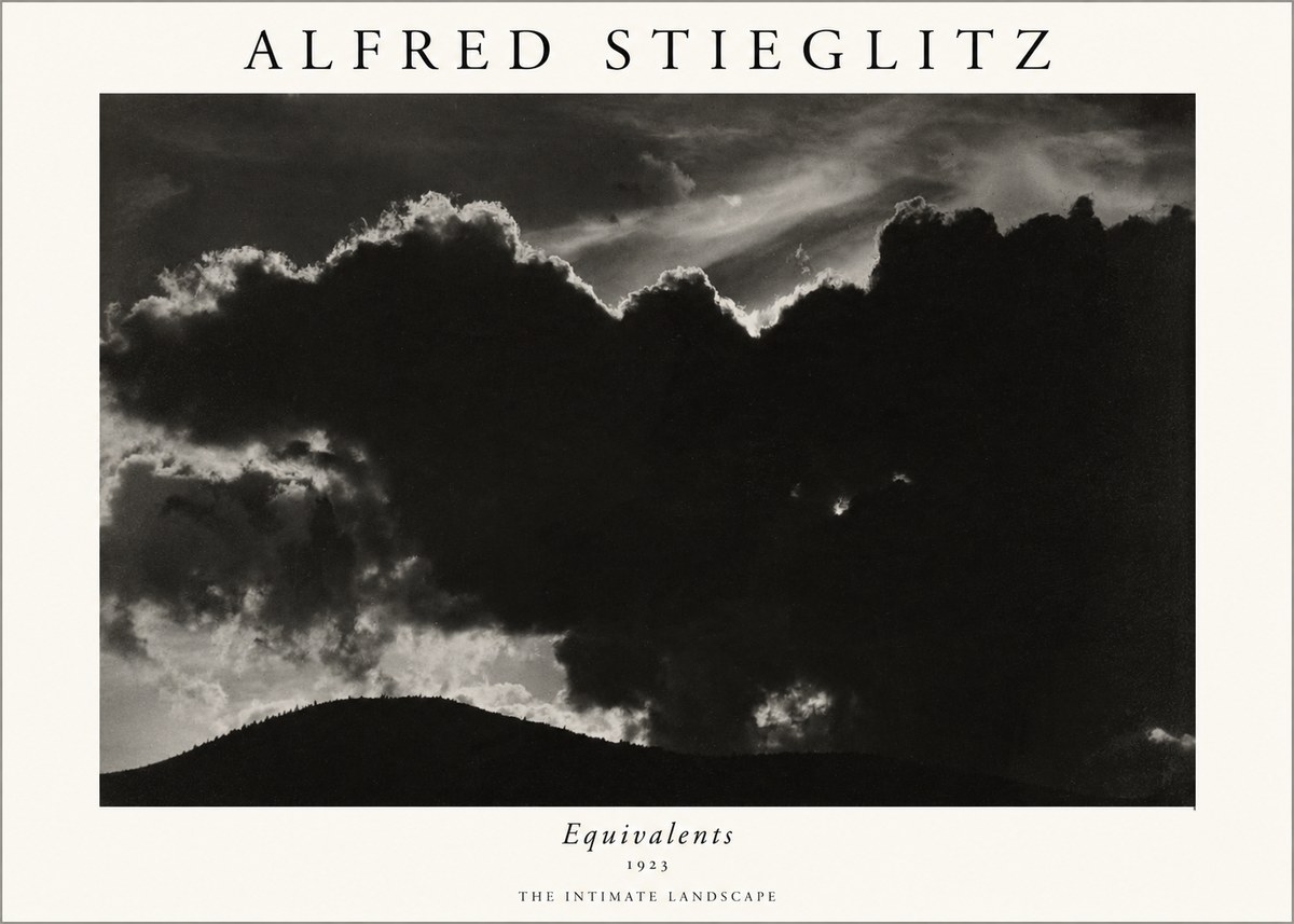 Alfred Stieglitz Equivalents II No1 - Affiche