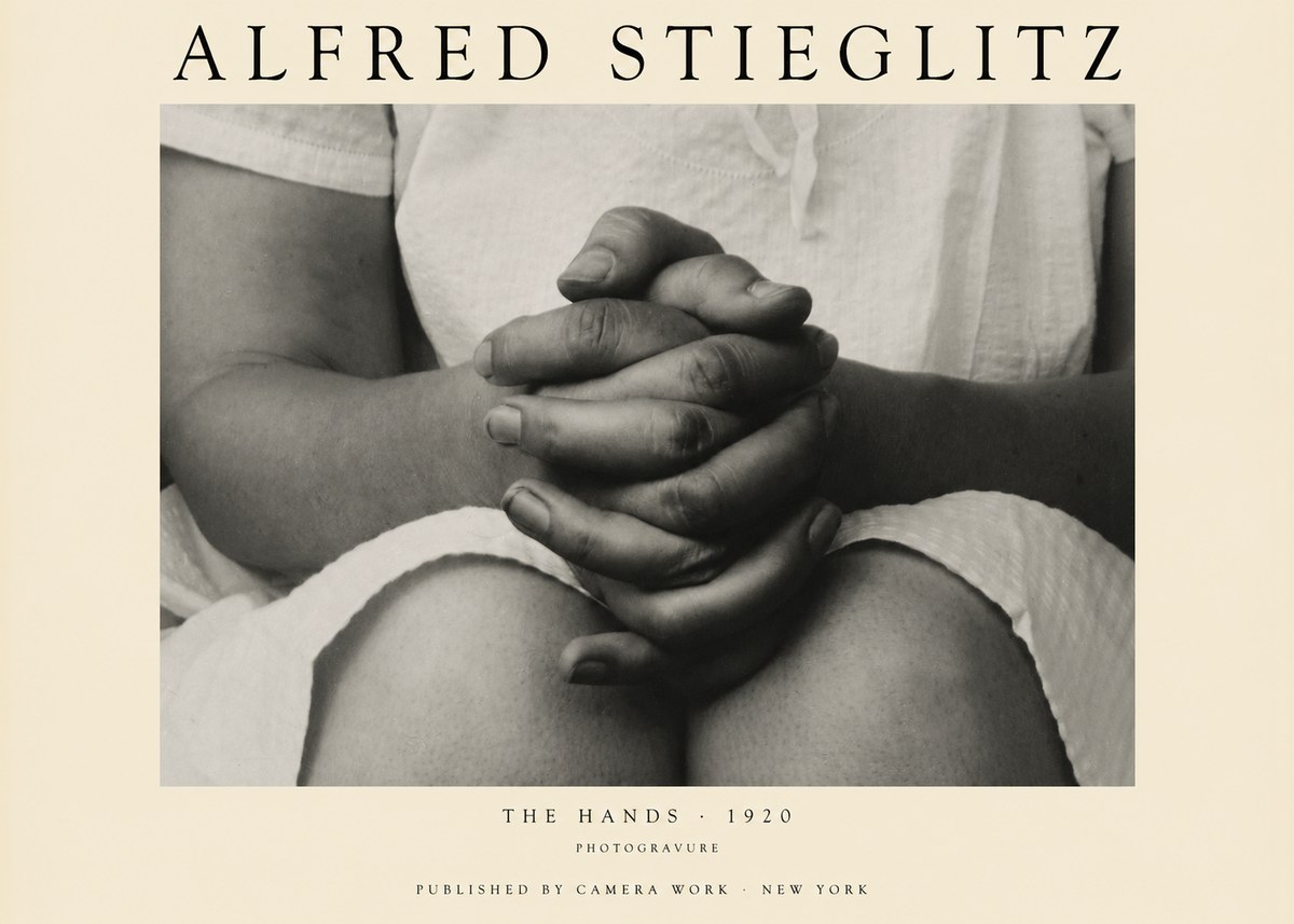 Alfred Stieglitz The Hands No1 - Affiche