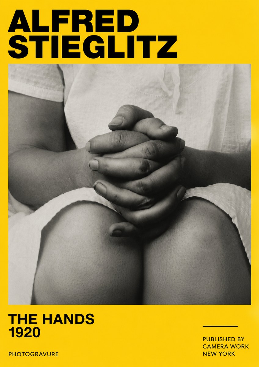 Alfred Stieglitz The Hands No4 - Affiche