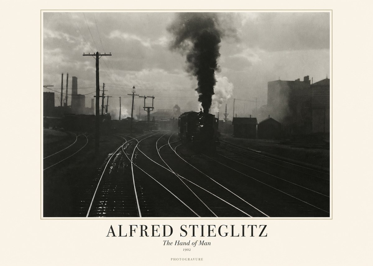 Alfred Stieglitz The Hand of Man I No1 - Affiche