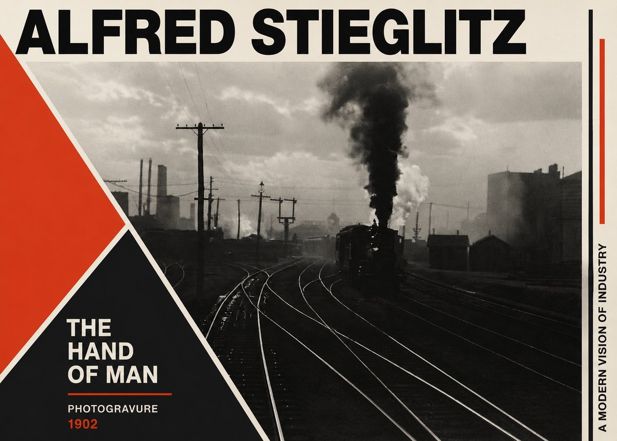 Alfred Stieglitz The Hand of Man I No4 - Affiche