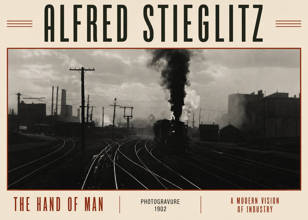 Alfred Stieglitz The Hand of Man I No6 - Affiche